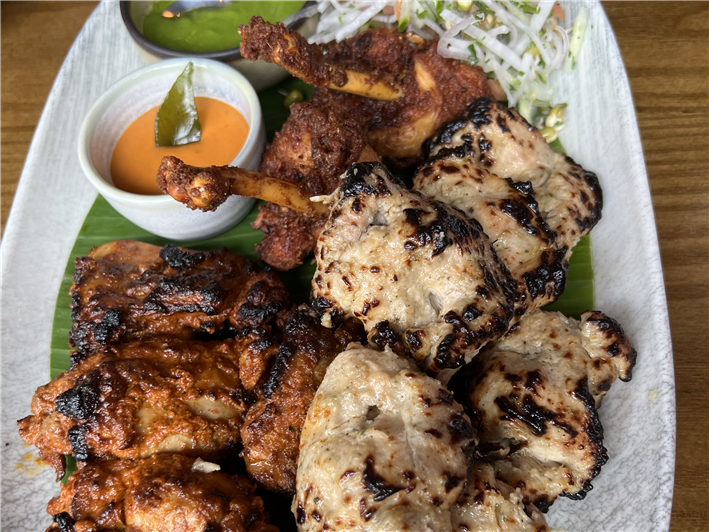 chicken tikka using Arnaud Tauzin chicken